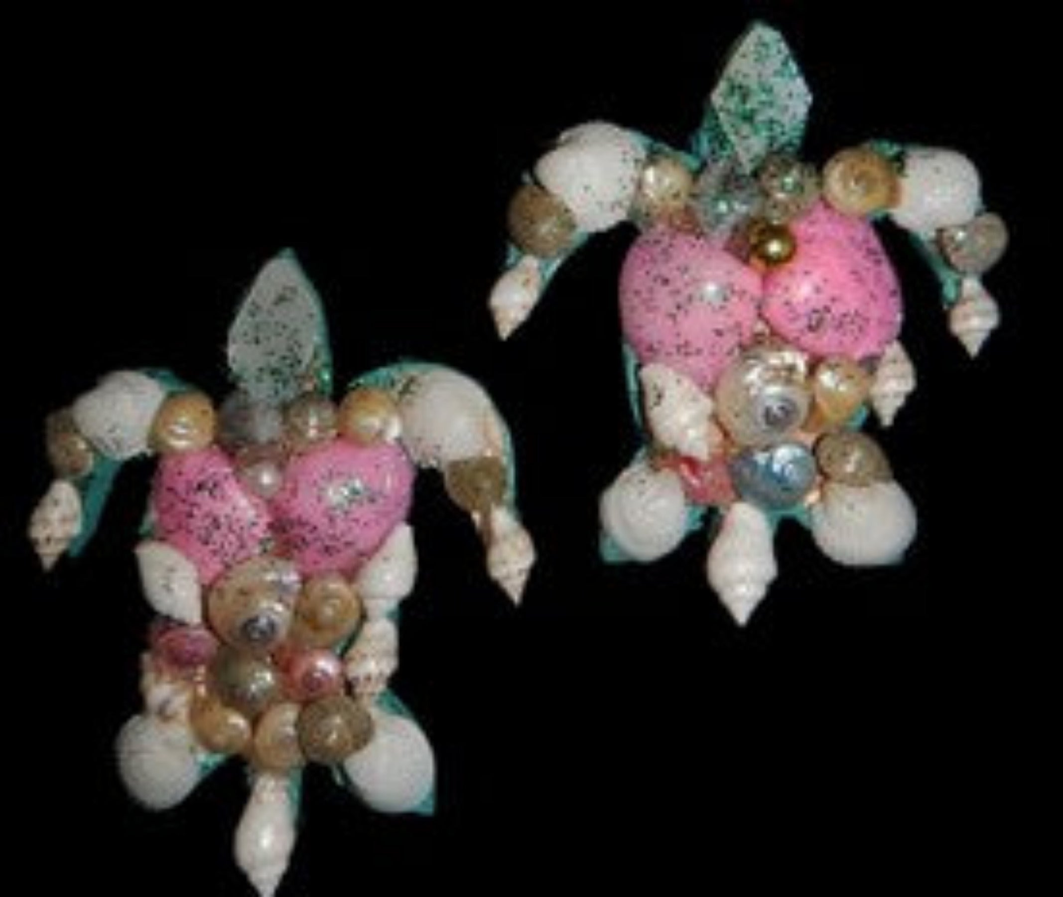 Shell Turtle Magnets measuring 2 1/2" Sold Each     41226