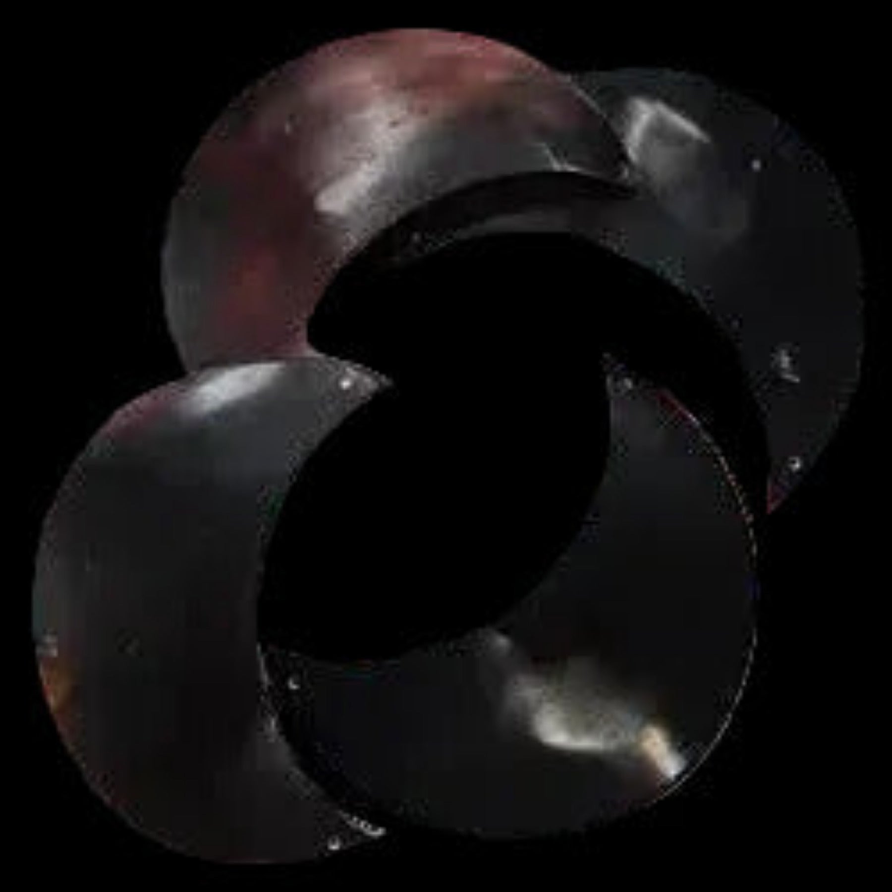 Pen Shell Moon Cut, 2 1/2" with Drill Hole — Sold Individuall    22226