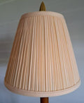 Lampshade 5x10x8"Peach Mushroom Pleat Sold Each    80126