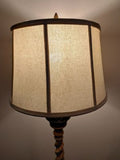 Lampshade 13x16x11" Drum with Cream Fabric    80726