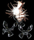 Three Prong Display Stands measuring 3" Sold Each      40126