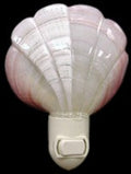 Codacia Flower Shell Nitelite measuring 3"  Sold Each  61326