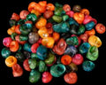 Dyed Turbo Assorted Color Shells 3/4" or Less  Sold Each           40326
