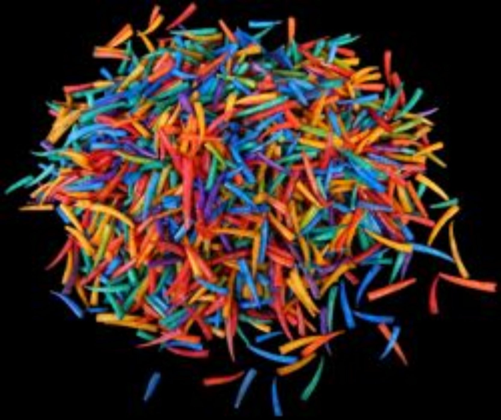 Dyed Asst Tusk 1 to 2 1/2" Shells Sold By The 1/4 LBS    ####